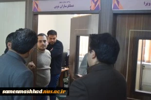 بازدید مدیر کل امور پژوهشی دانشگاه از دانشگاه فنی حرفه ای خراسان رضوی 2