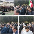 برگزاری مراسم وداع با پیکر دانشجویان شهید به روایت تصویر در مسجد دانشگاه فردوسی مشهد